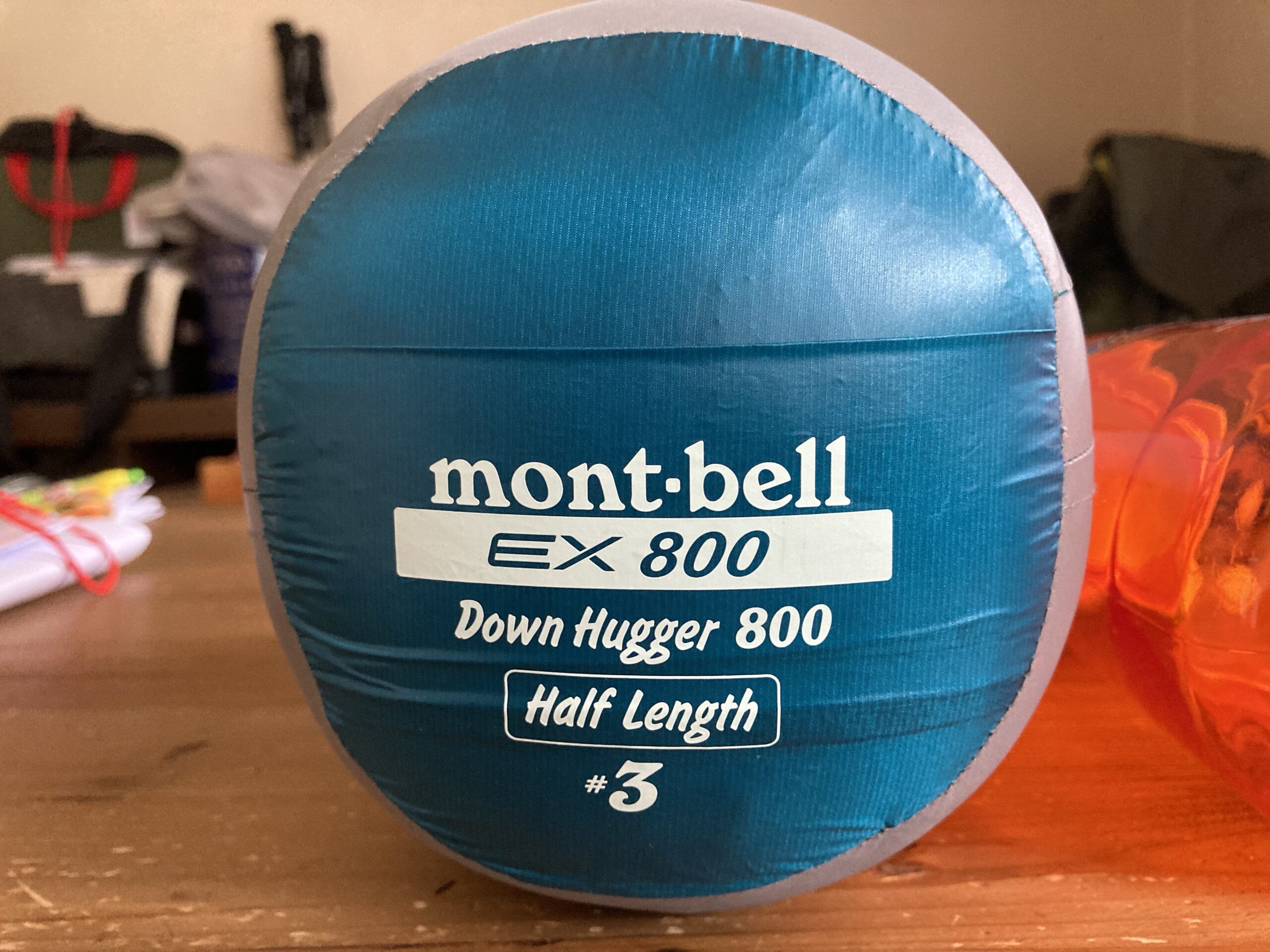 mont-bell ダウンハガーex800 #3 ハーフレングス-